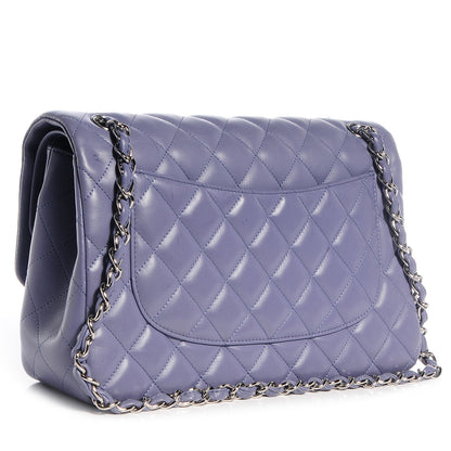 Chanel Lambskin Jumbo Double Flap Lavender 3 of 8