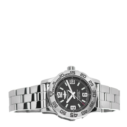 Breitling Stainless Steel 33mm Aeromarine Chronometer Automatic Watch Blue A77387 2 of 5