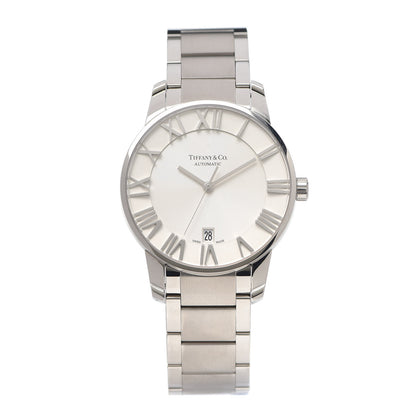 Tiffany Stainless Steel 37mm Atlas 3-Hand Quartz Watch 1 of 6