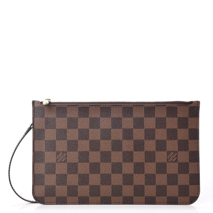 Louis Vuitton Damier Ebene Neverfull MM GM Pochette 1 of 8