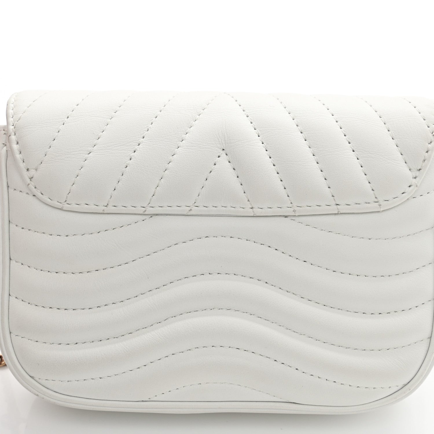 Louis Vuitton Calfskin New Wave Multi Pochette Snow 8 of 10