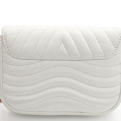 Louis Vuitton Calfskin New Wave Multi Pochette Snow 8 of 10