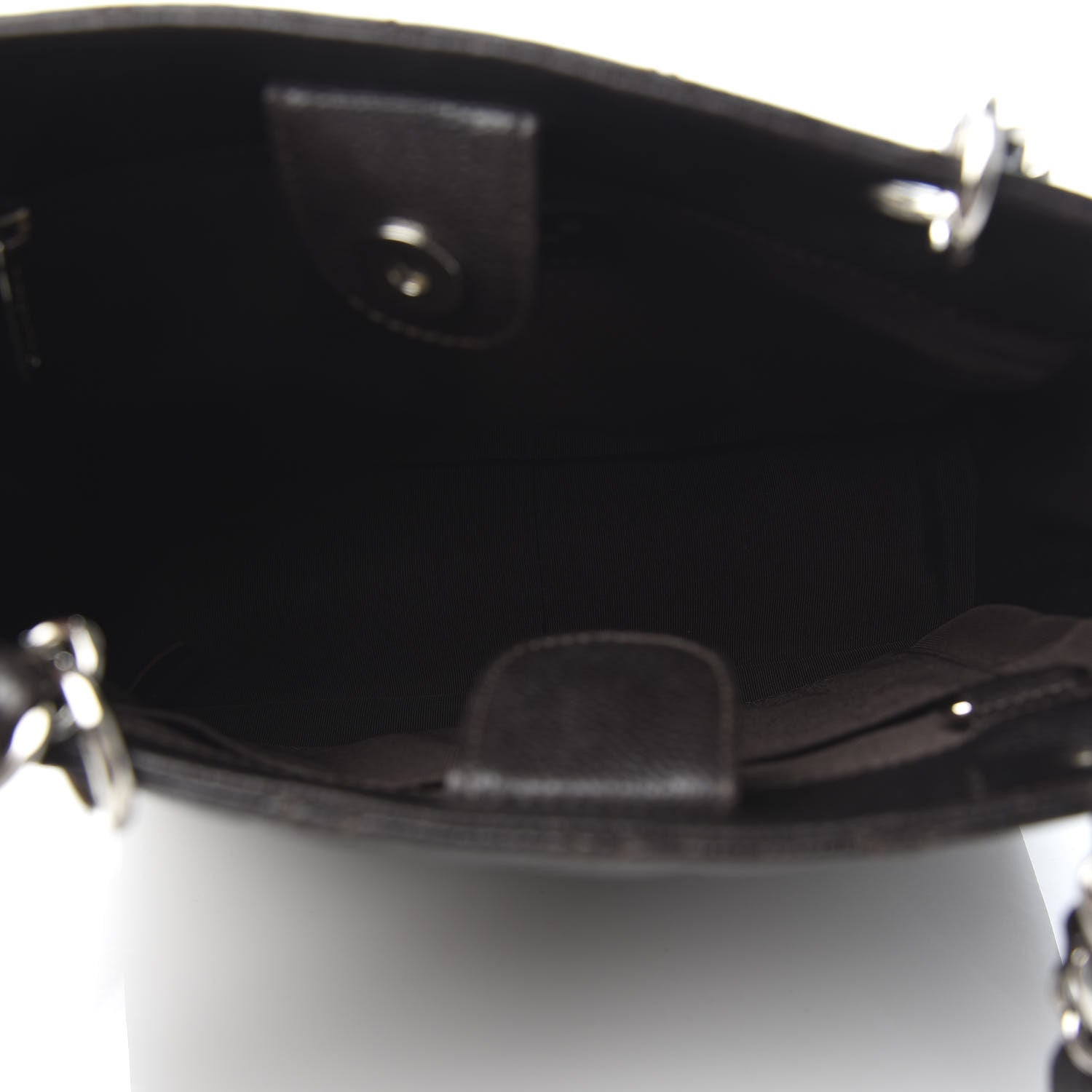 Chanel Caviar Quilted Petit Shopping Tote PST Black 5 of 9