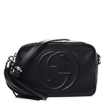 Gucci Pebbled Calfskin Small Soho Disco Bag Black 1 of 12