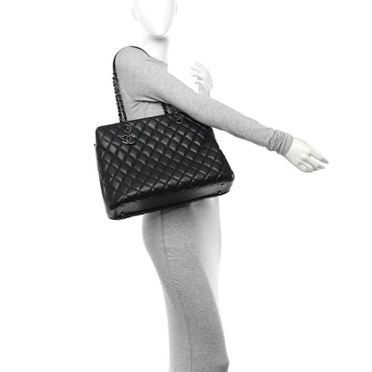 Chanel Caviar Quilted City Shopping Tote Black 2 of 13