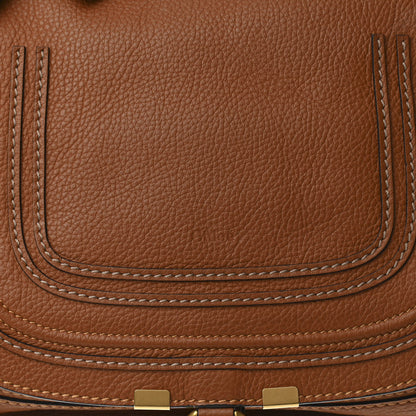 Chloe Calfskin Medium Marcie Satchel Tan 7 of 9