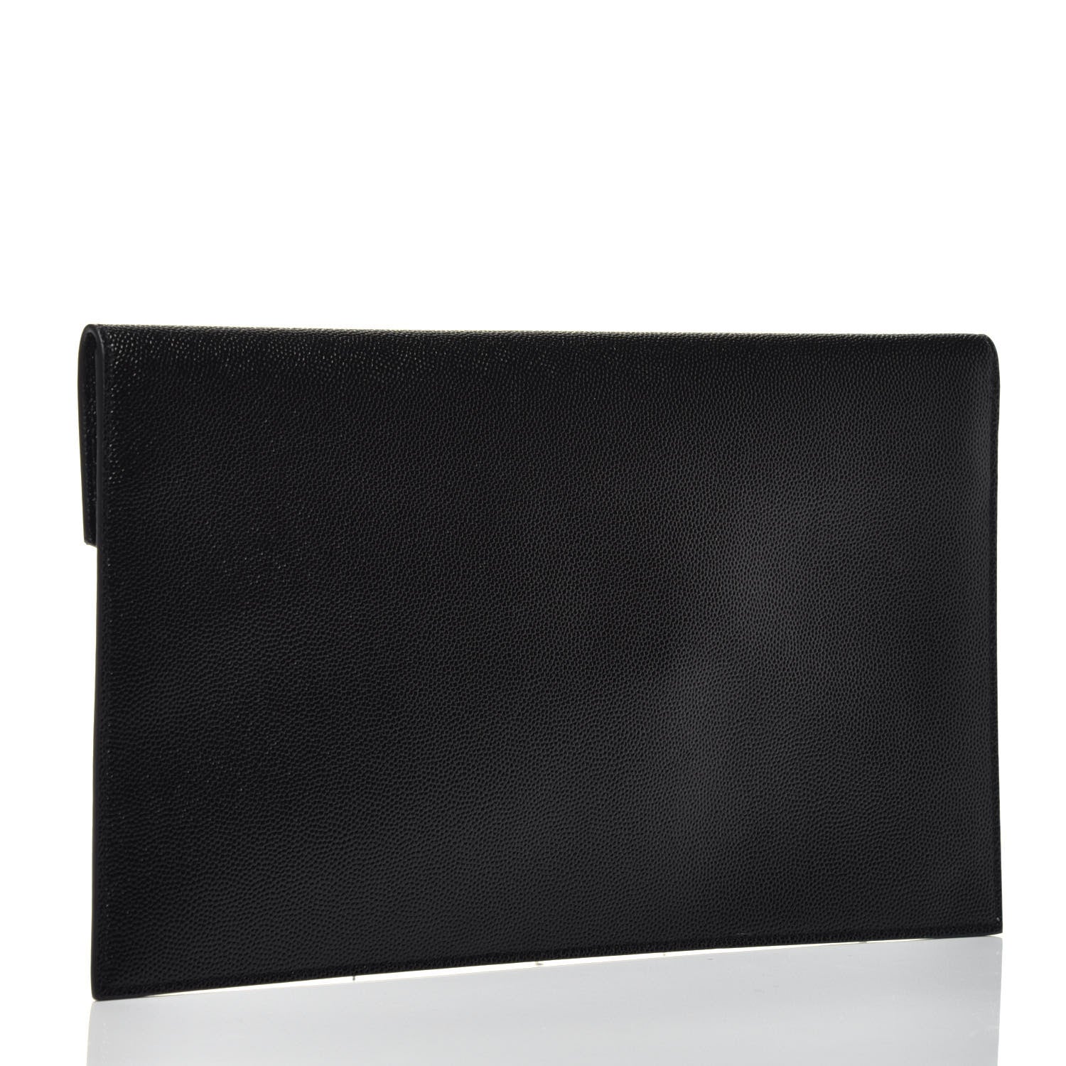 Saint Laurent Grain De Poudre Uptown Pouch Black 3 of 7