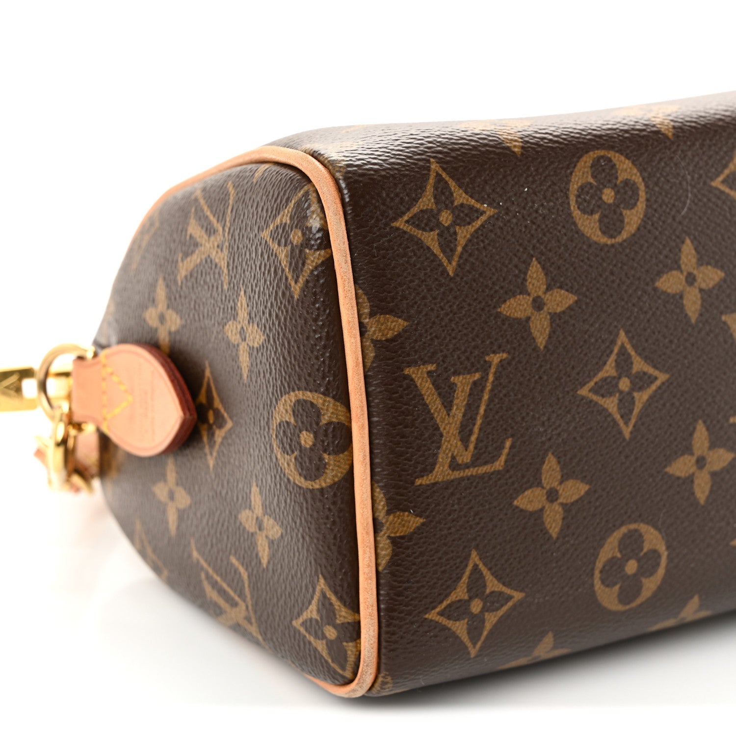 Louis Vuitton Monogram Speedy Bandouliere 20 Beige 8 of 12