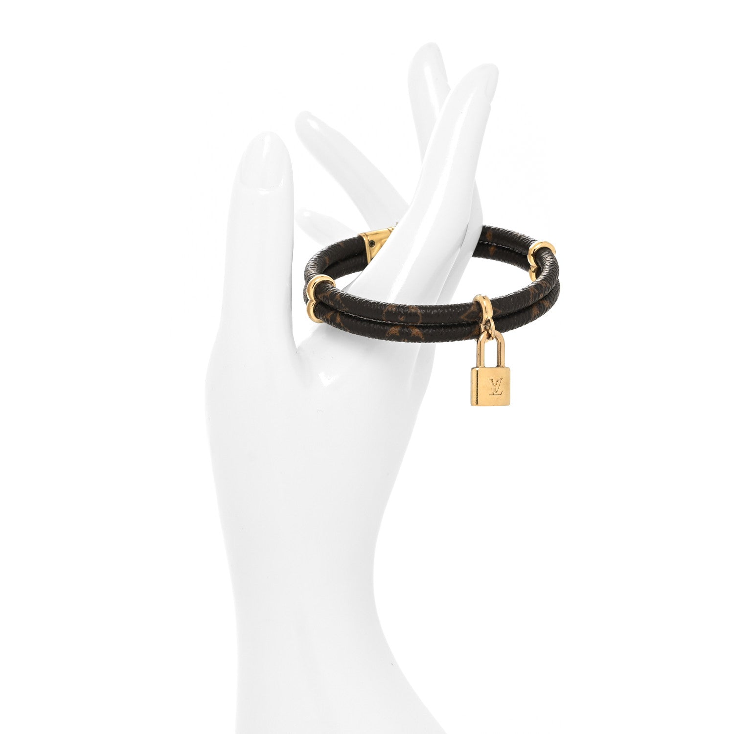 Louis Vuitton Monogram Keep It Twice Bracelet 17 2 of 5