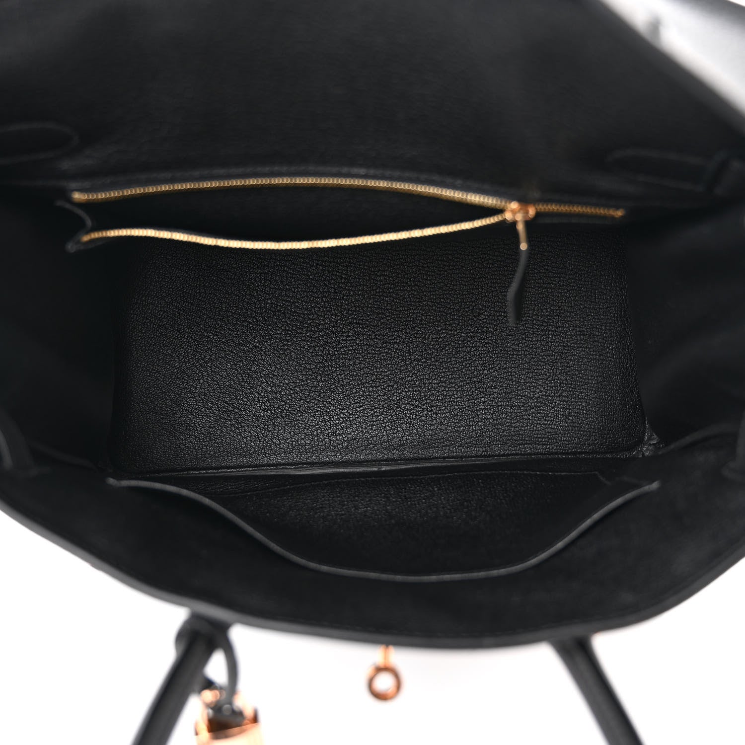 Hermes Togo Birkin 30 Black 5 of 11