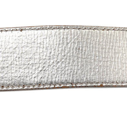 Christian Dior Metallic Grained Calfskin Cannage Small Lucky Badges My Lady Dior Silver 18 of 19