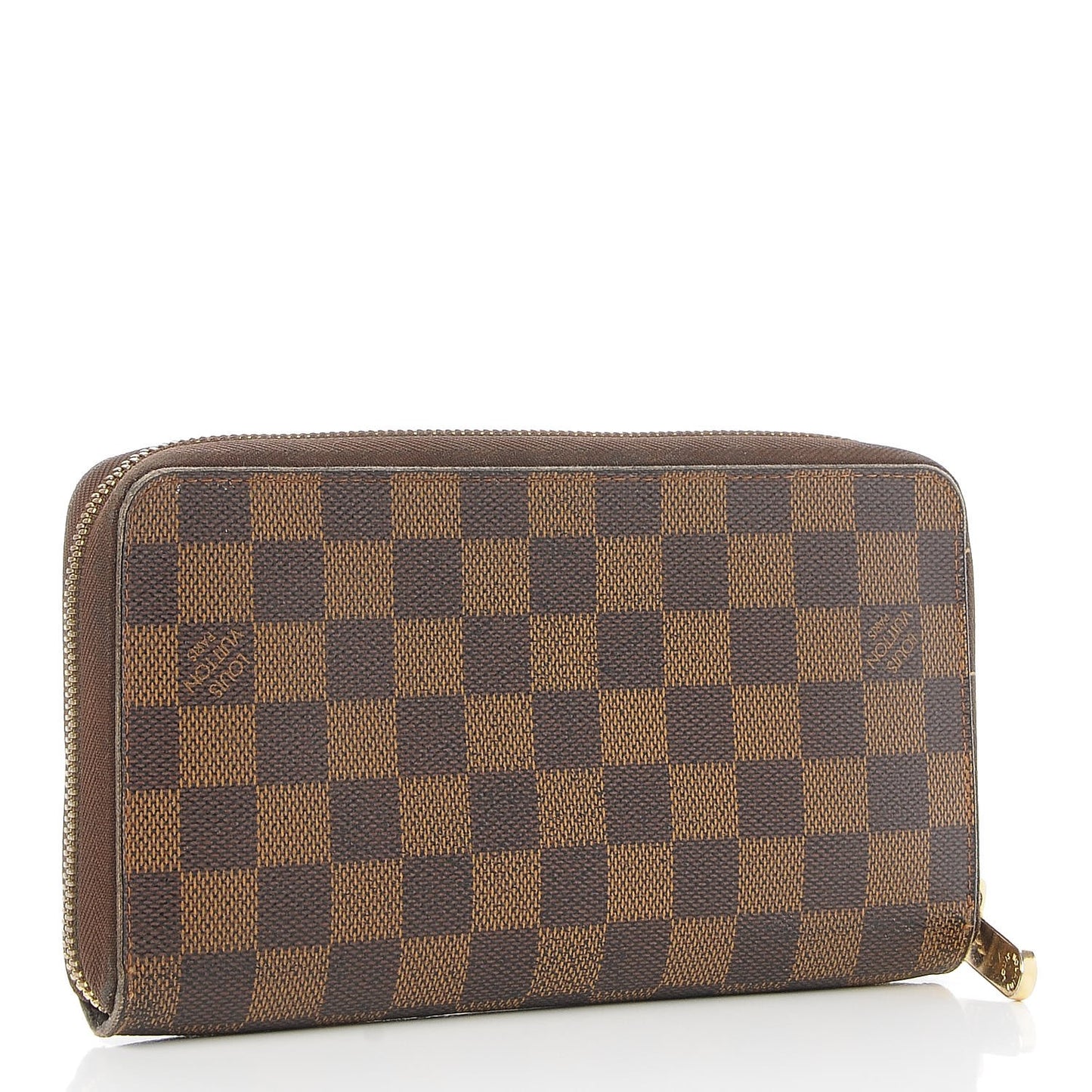 Damier Ebene Zippy Organizer Wallet