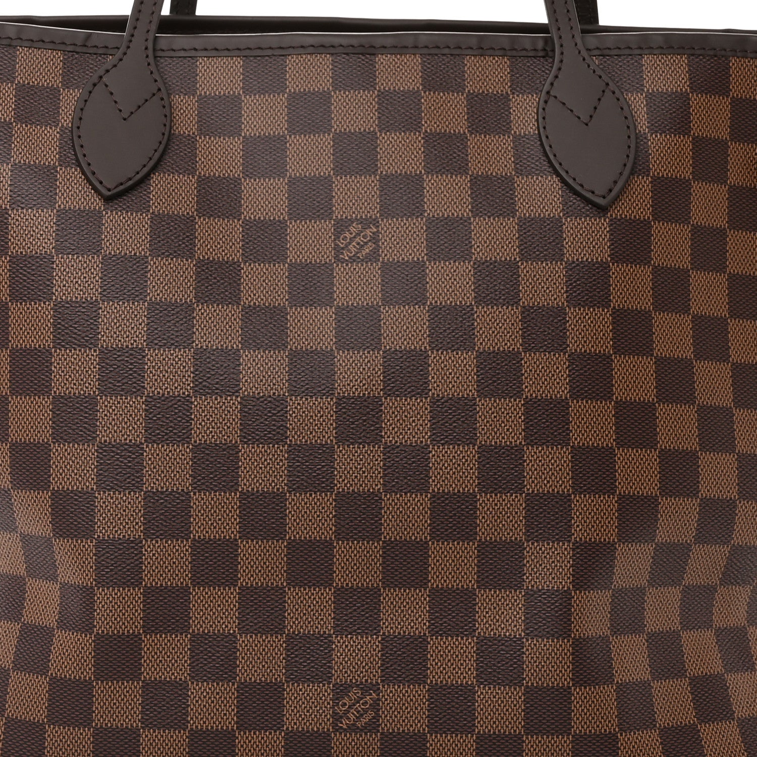 Louis Vuitton Damier Ebene Neo Neverfull MM Rose Ballerine 8 of 11