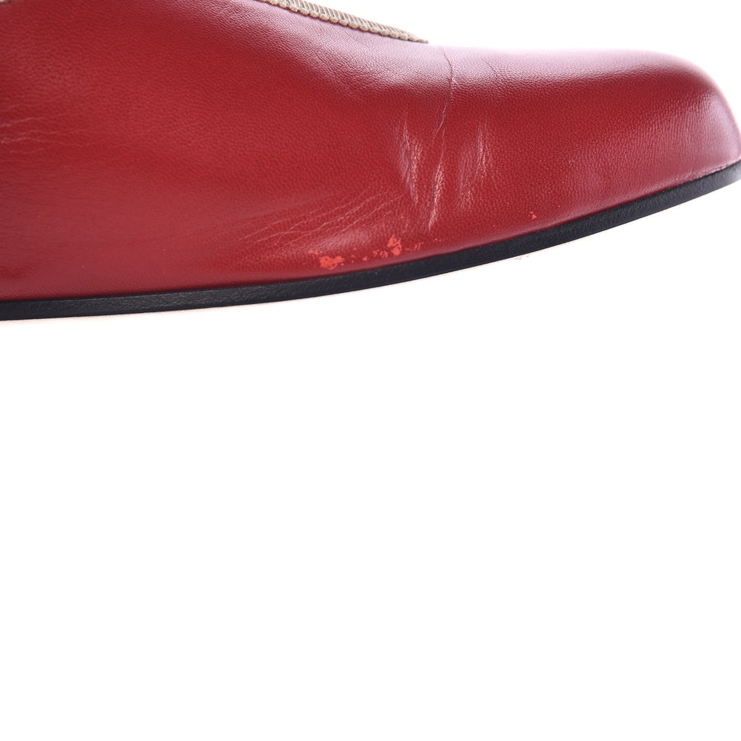 Malaga Kid Silk Hannelore Detachable Platform Slide 37 Hibiscus Red