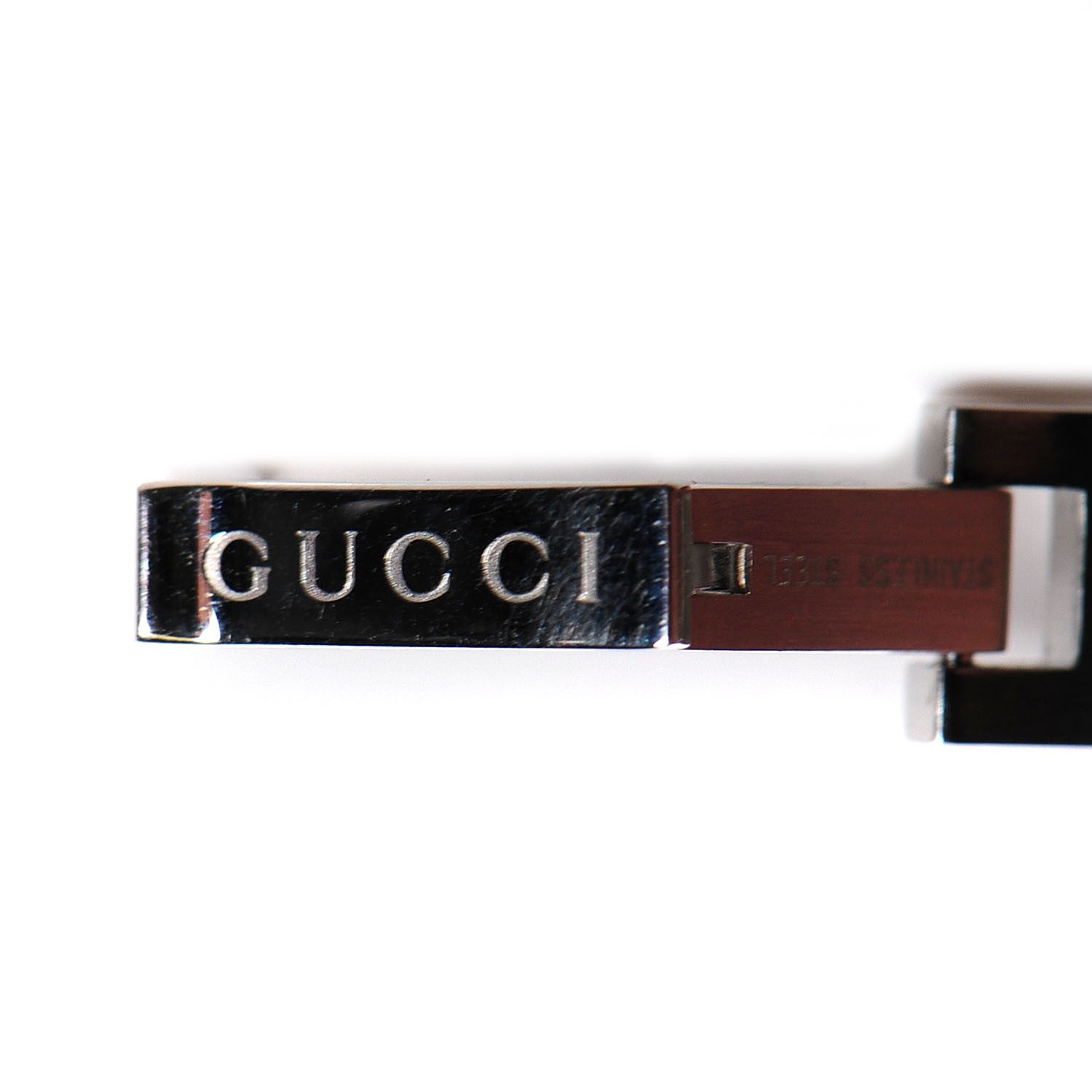 Gucci Stainless Steel Diamond 14mm G-Frame Quartz Watch Black 7 of 8