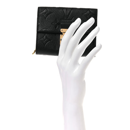 Louis Vuitton Empreinte Metis Compact Wallet Black 2 of 7