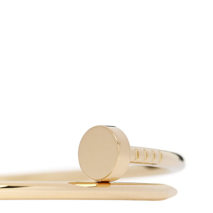 Cartier 18K Yellow Gold Small Juste Un Clou Bracelet 17 3 of 4
