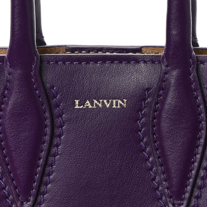 Lanvin Smooth Calfskin Micro Le Journee Dark Purple 6 of 9