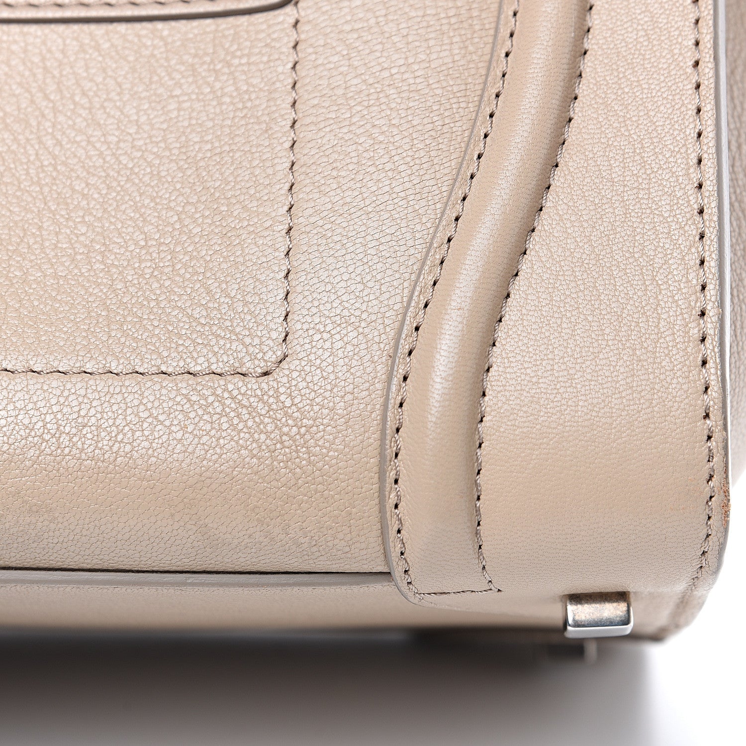Celine Goatskin Mini Luggage Sand 11 of 19