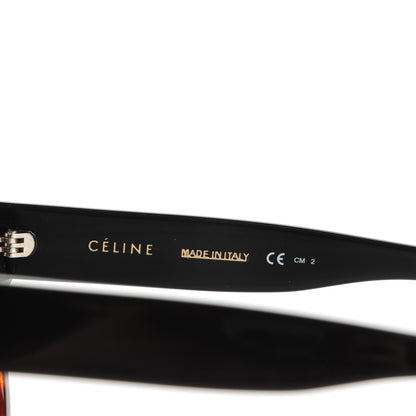 Celine Shadow Sunglasses CL 41026/S Black Havana 3 of 4