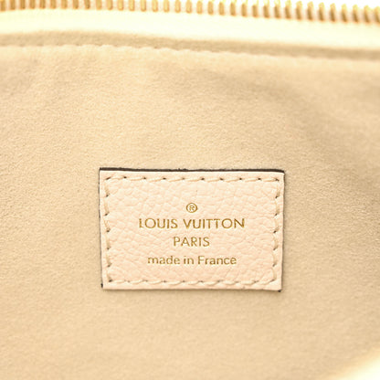 Louis Vuitton Empreinte Monogram Giant By The Pool Marshmallow Hobo Cream Saffron 6 of 10