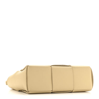 Bottega Veneta Grained Calfskin Maxi Intreccio Mini Arco Tote Porridge 5 of 16