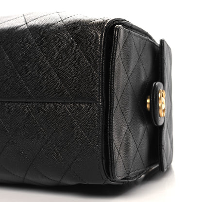 Chanel Caviar Quilted Small Chanel 25 Handbag Black 10 of 10