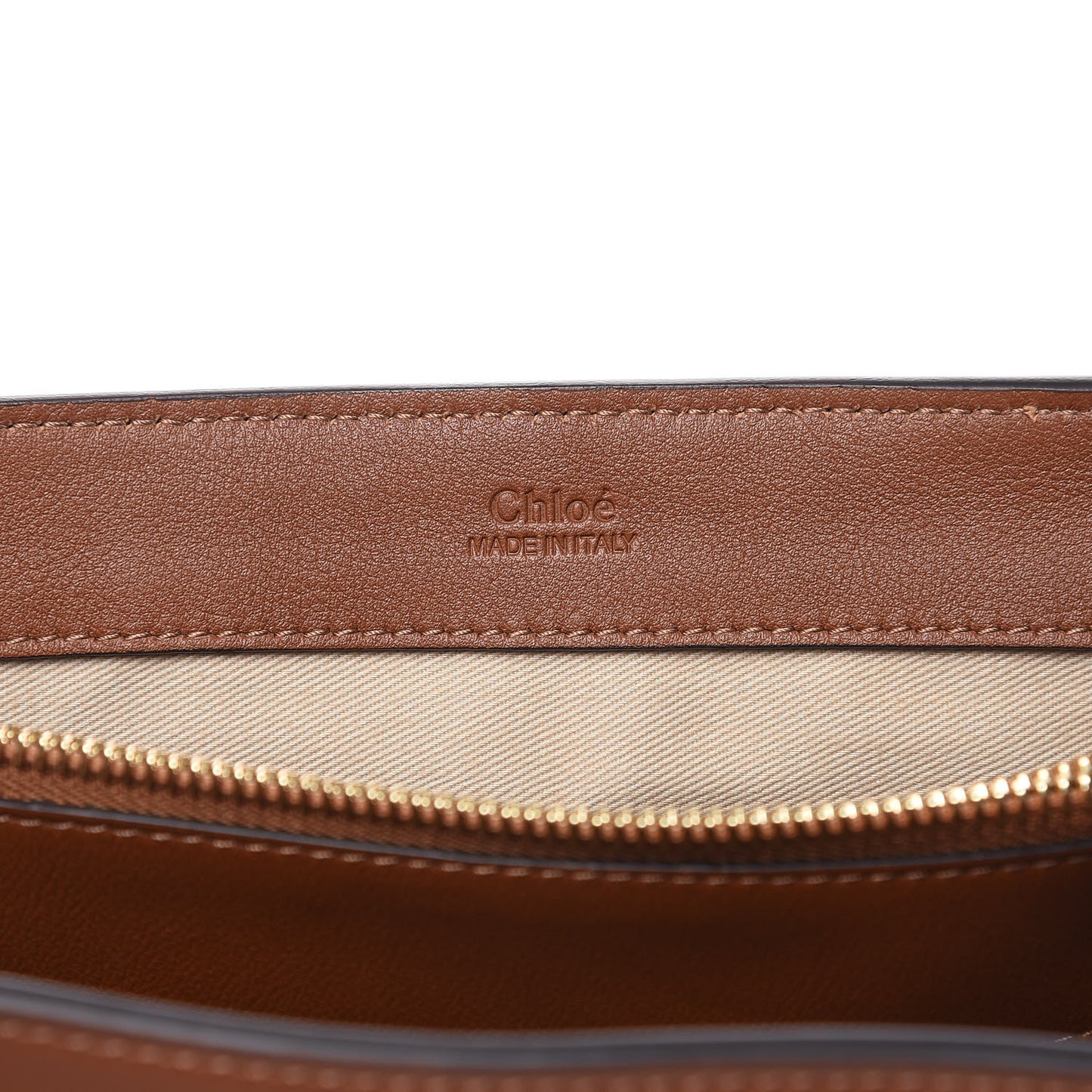 Calfskin Small Faye Day Shoulder Bag Tan