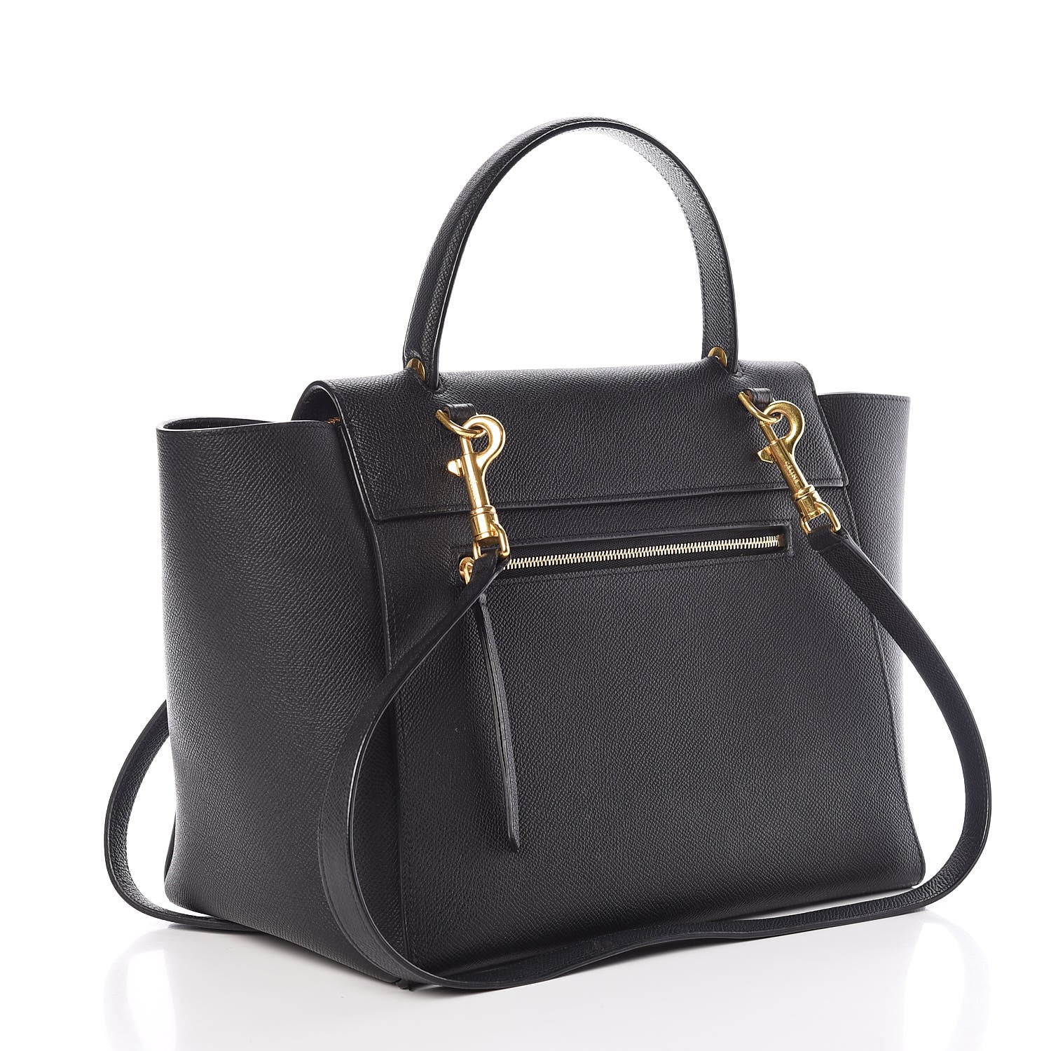 Celine Grained Calfskin Mini Belt Bag Black 3 of 17