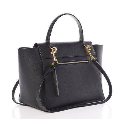 Celine Grained Calfskin Mini Belt Bag Black 3 of 17