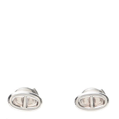 Hermes Sterling Silver TPM Farandole Earrings 1 of 5