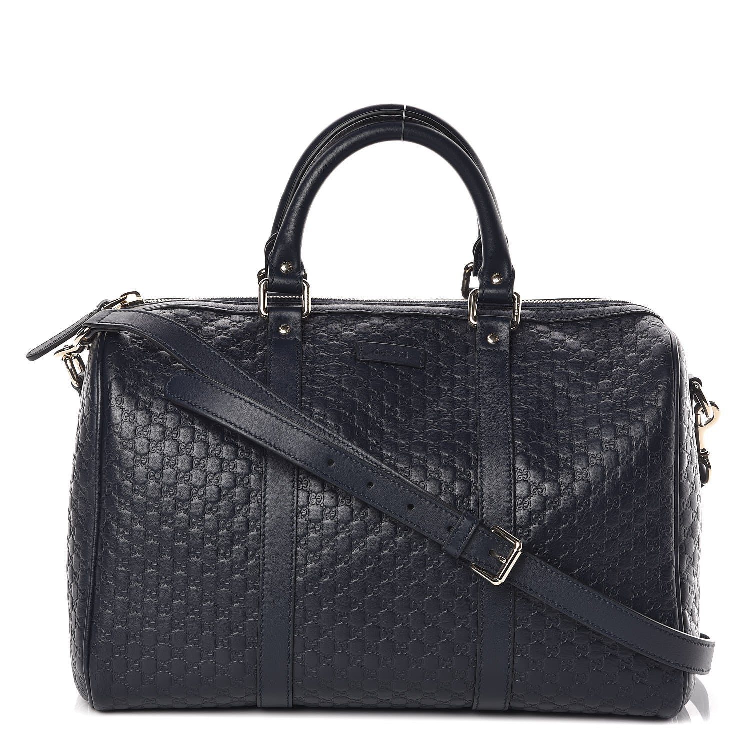 Gucci Microguccissima Medium Boston Navy 1 of 10