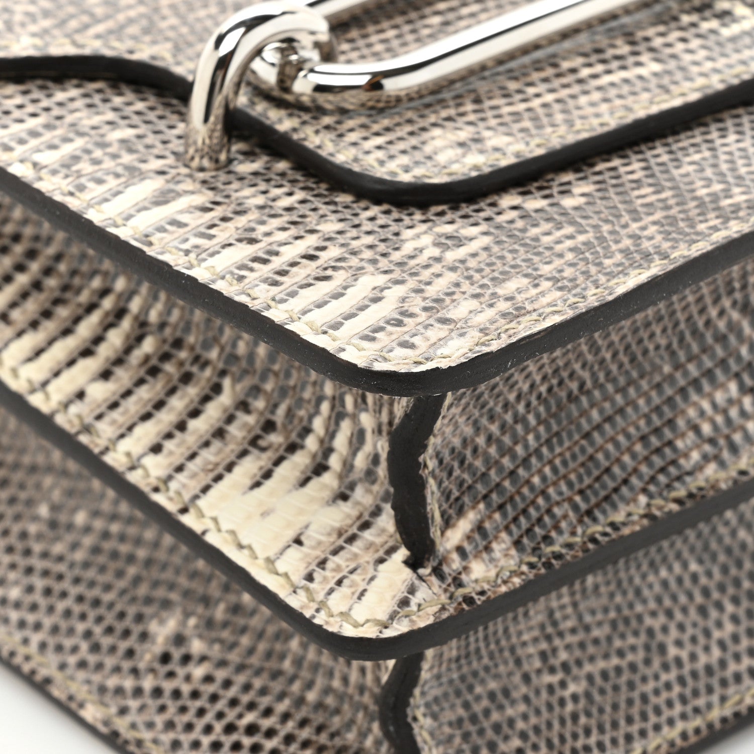 Hermes Lizard Mini Sac Roulis Ombre 12 of 16