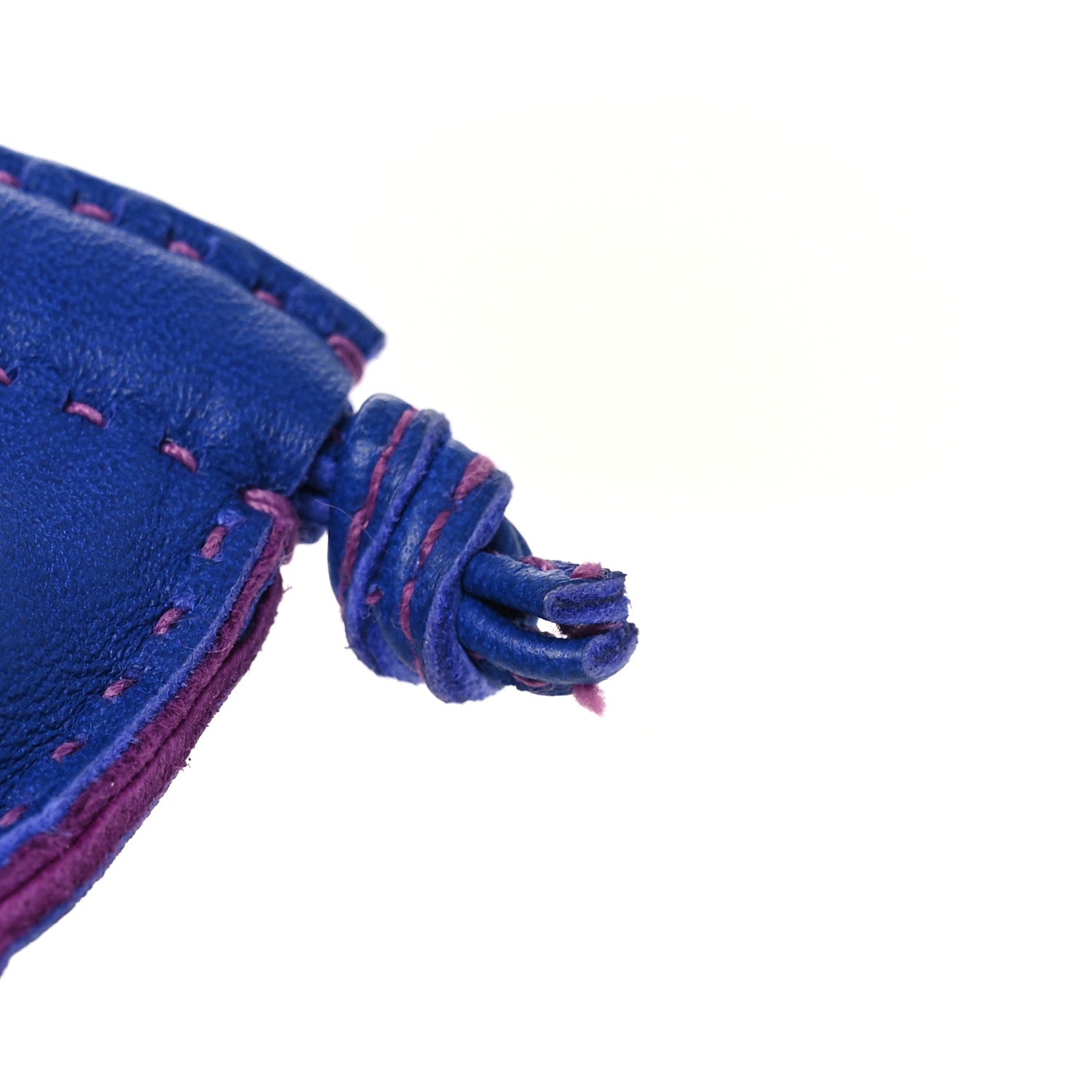 Hermes Milo Lambskin Pilo Pouch Blue Electrique Anemone 7 of 7
