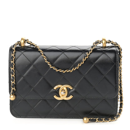 Chanel Calfskin Quilted Perfect Fit Flap Black 1 of 11