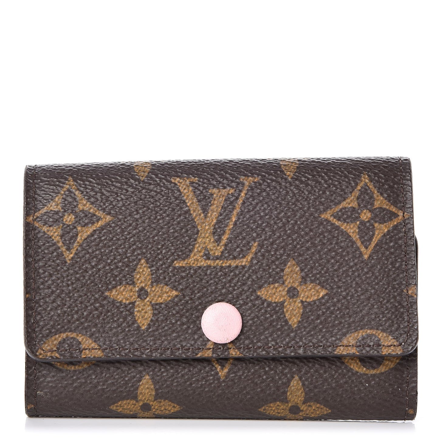 Monogram Multicles 6 Key Holder Rose Ballerine