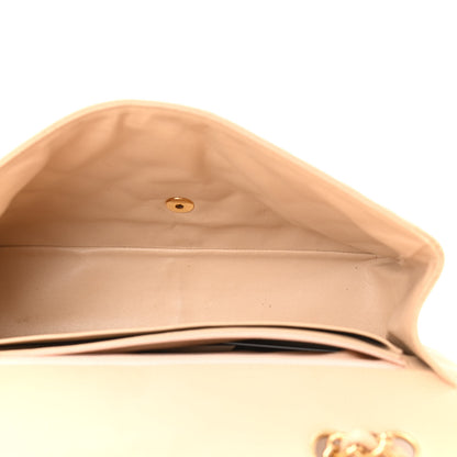 Chanel Caviar Quilted Jumbo Single Flap Beige 5 of 14