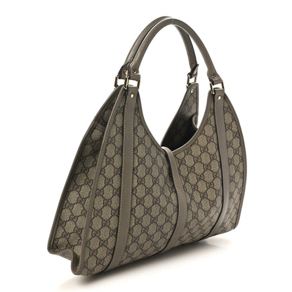 Gucci GG Plus Monogram Medium Joy Shoulder Bag Grey 3 of 10