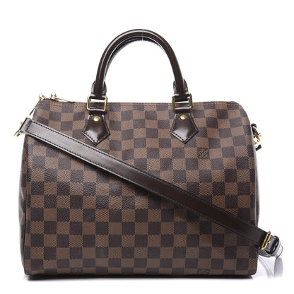 Louis Vuitton Damier Ebene Speedy Bandouliere 30 1 of 11