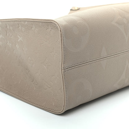 Louis Vuitton Empreinte Monogram Giant Onthego MM Tourterelle 6 of 9