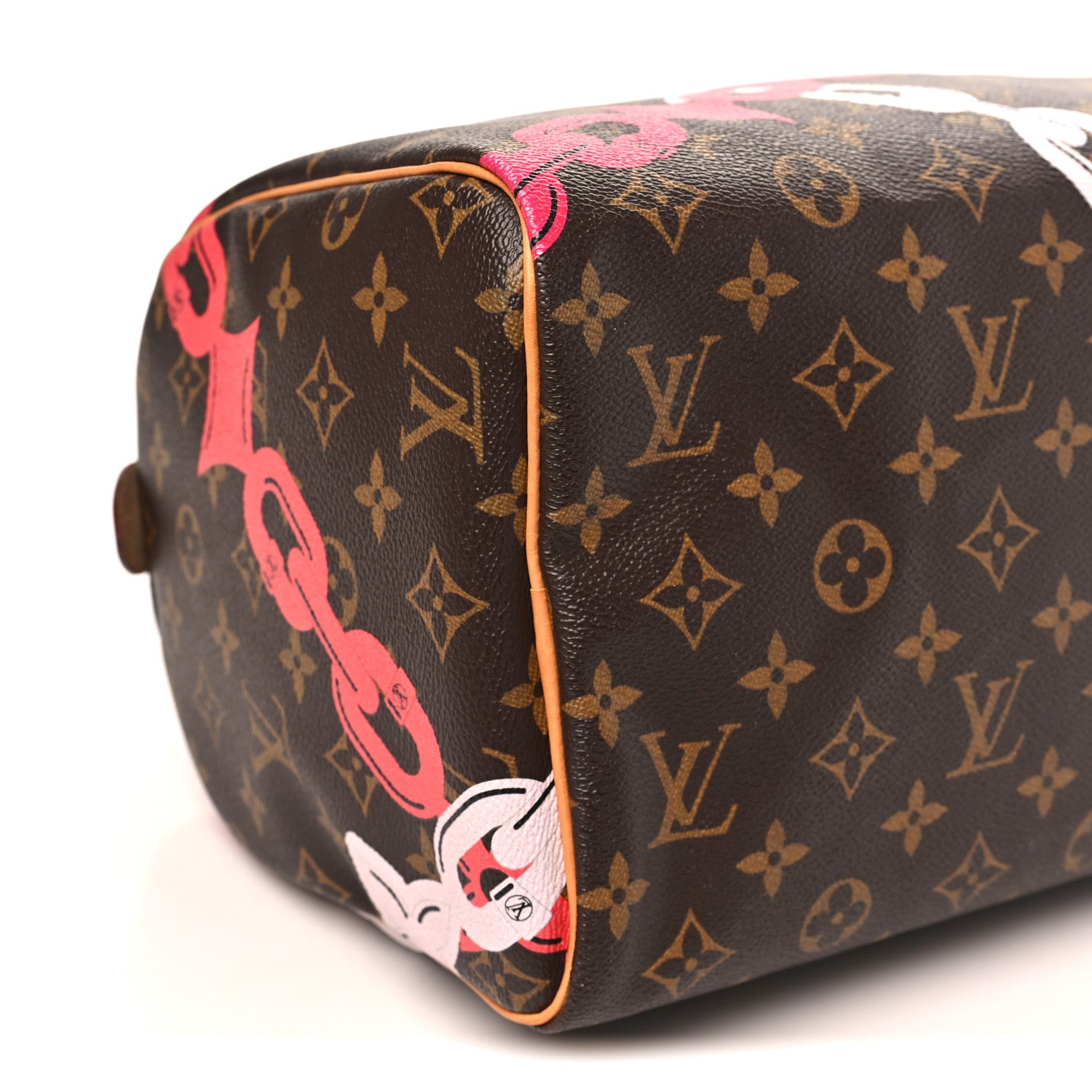 Louis Vuitton Monogram Roses Speedy 30 8 of 9