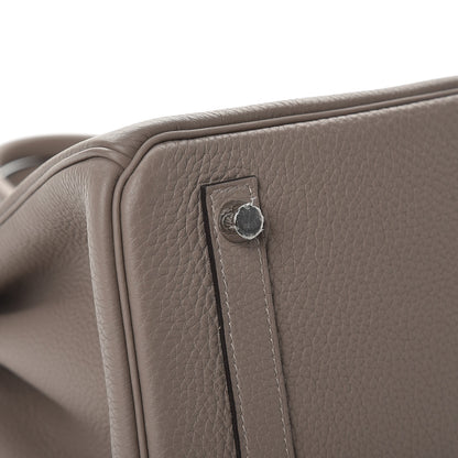 Hermes Togo Birkin 30 Gris Asphalte 7 of 33