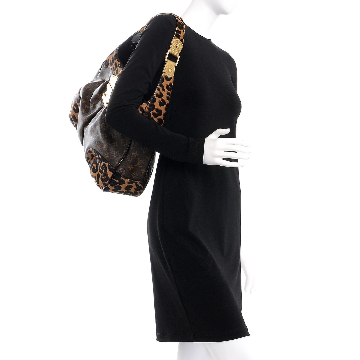 Monogram Leopard Polly