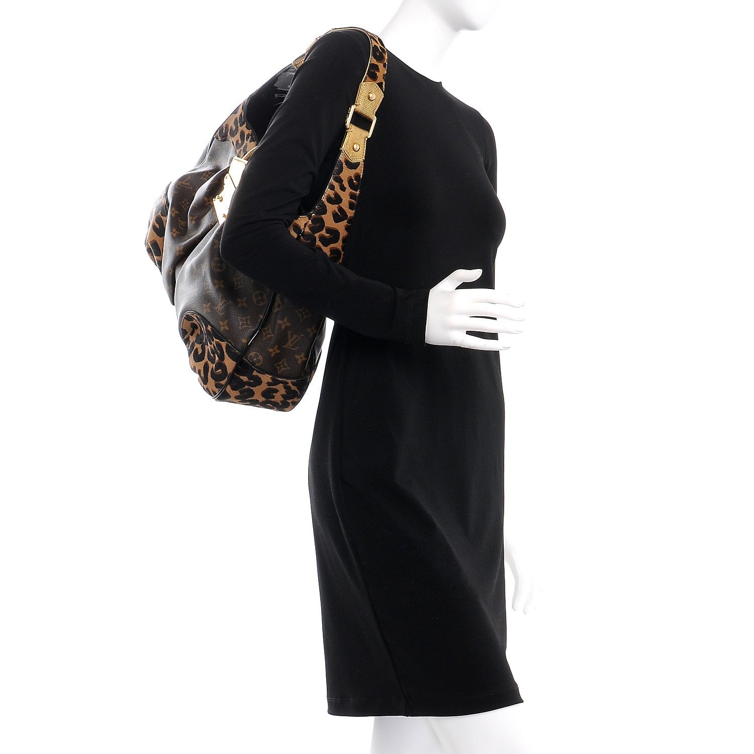 Louis Vuitton Monogram Leopard Polly 2 of 7