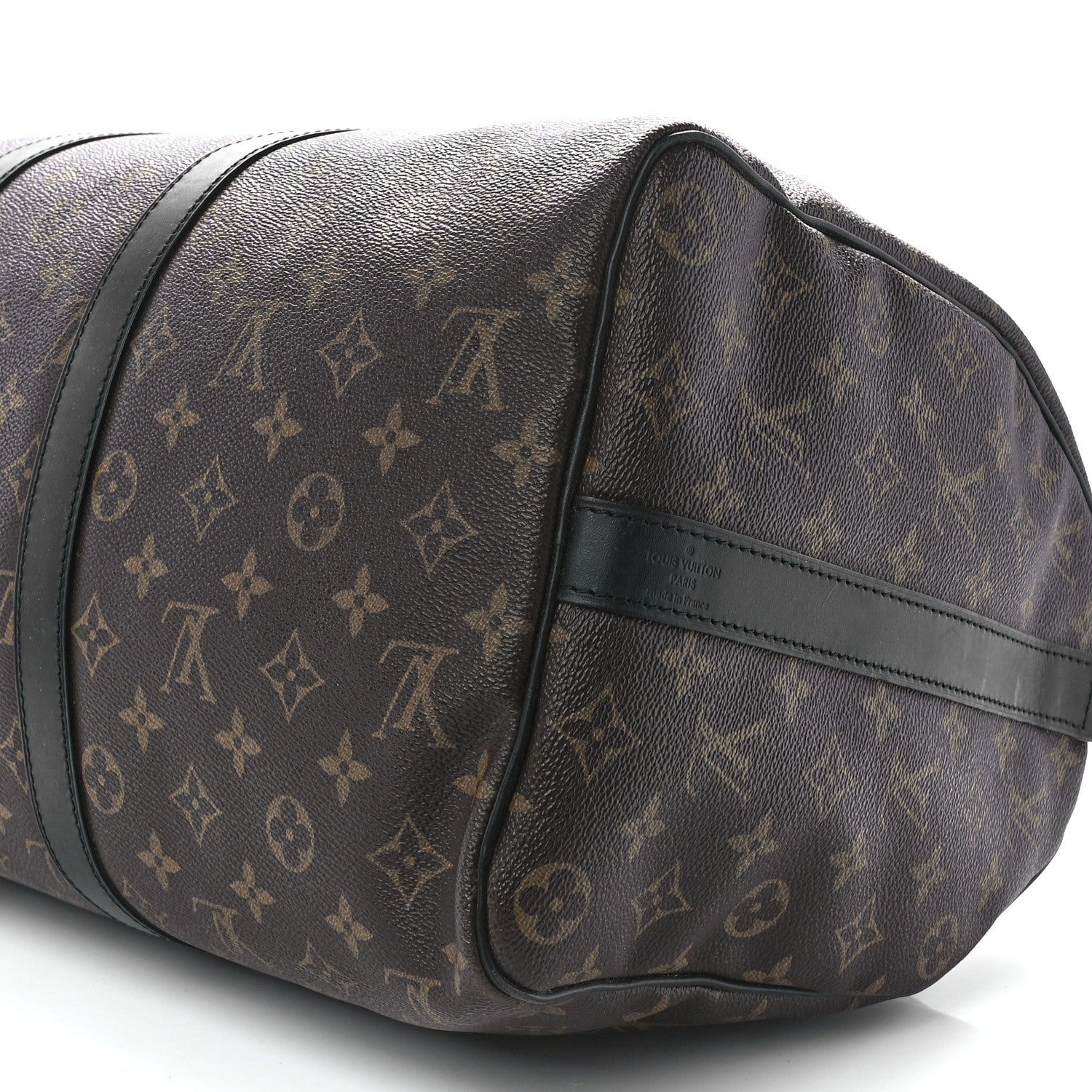 Louis Vuitton Monogram Macassar Keepall Bandouliere 45 11 of 11