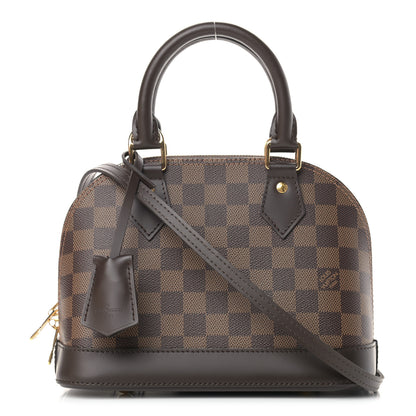 Louis Vuitton Damier Ebene Alma BB 1 of 10
