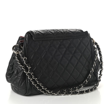 Chanel Caviar Quilted Timeless Accordion Flap Black 3 of 10