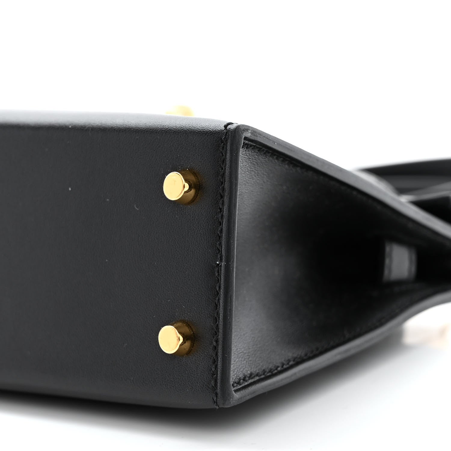 Hermes Tadelakt Mini Kelly Sellier 20 Black 10 of 11