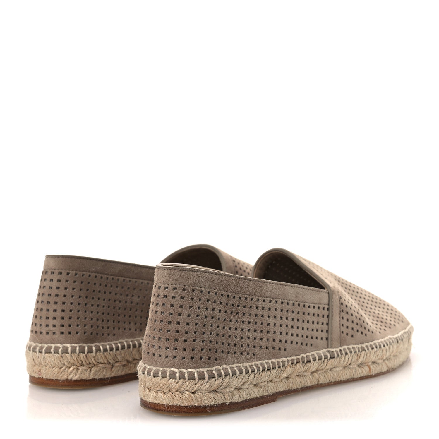 Hermes Suede Goatskin Mens Enrique Espadrilles 42 Beige Sable 5 of 11