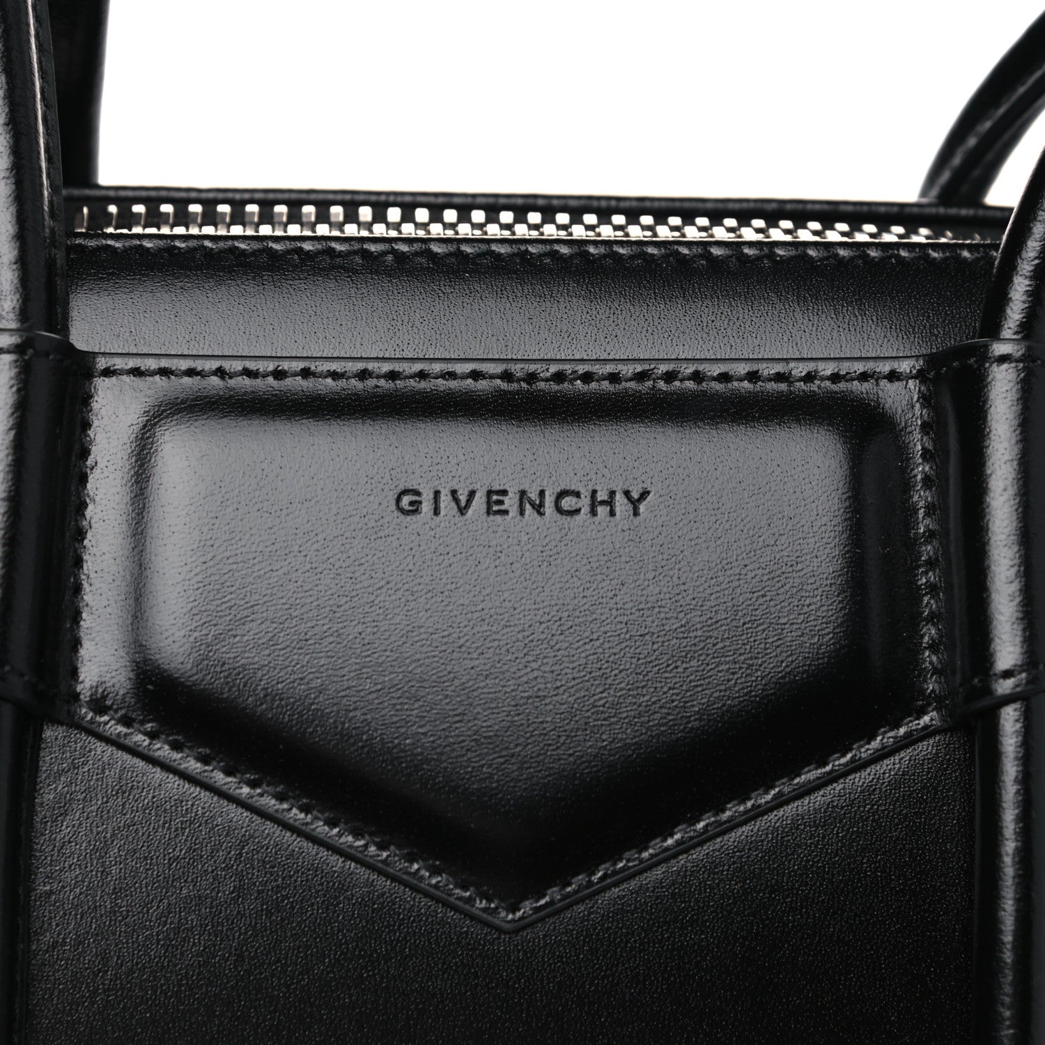 Givenchy Box Calfskin Medium Lock Antigona Black 7 of 13